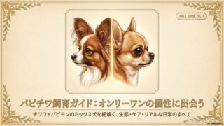 パピチワ飼育ガイド：オンリーワンの個性に出会う。チワワとパピヨンのミックス犬を紐解く、生態・ケア・リアルな日常のすべて