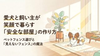 愛犬と飼い主が笑顔で暮らす「安全な部屋」の作り方