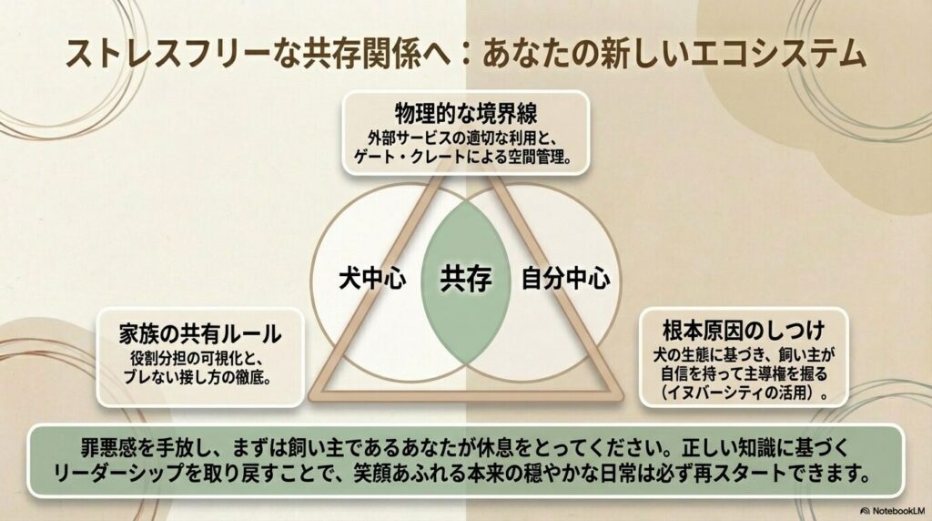 ストレスフリーな共存関係を築くための新しいエコシステム
