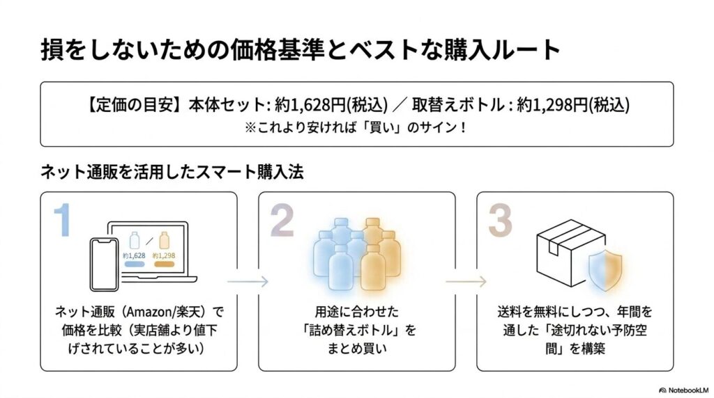 マモルームの定価目安とネット通販(Amazon・楽天)を活用したお得な購入手順