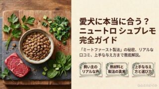 愛犬に本当に合う？ニュートロシュプレモ完全ガイド。ミートファースト製法の秘密やリアルな口コミ、上手な与え方まで徹底解説。